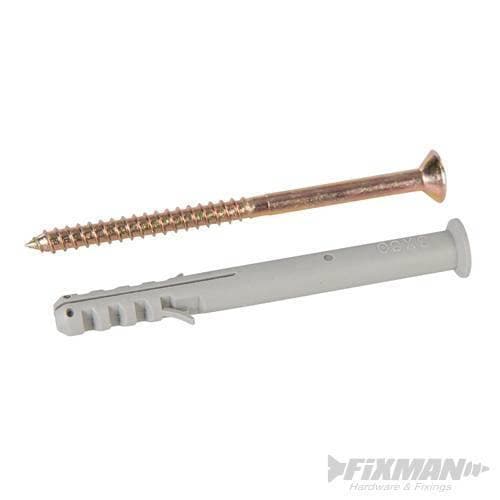 Tasselli in nylon per il fissaggio offerta 20 p.zi Fixman in Tasselli da avvitare Eternal Brico - Ariano Irpino, commercioVirtuoso.it