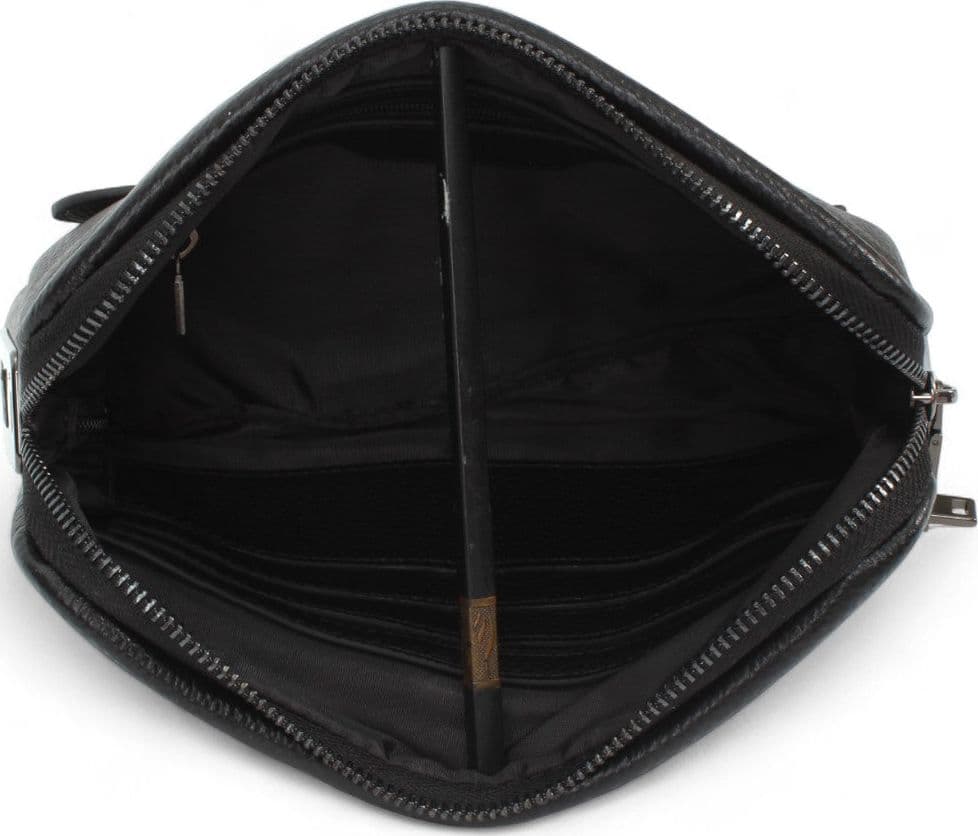 Sei G pochette nera da uomo con lucchetto ID in Borse organizer portatutto Prodotti di Classe - Nocera Superiore, commercioVirtuoso.it