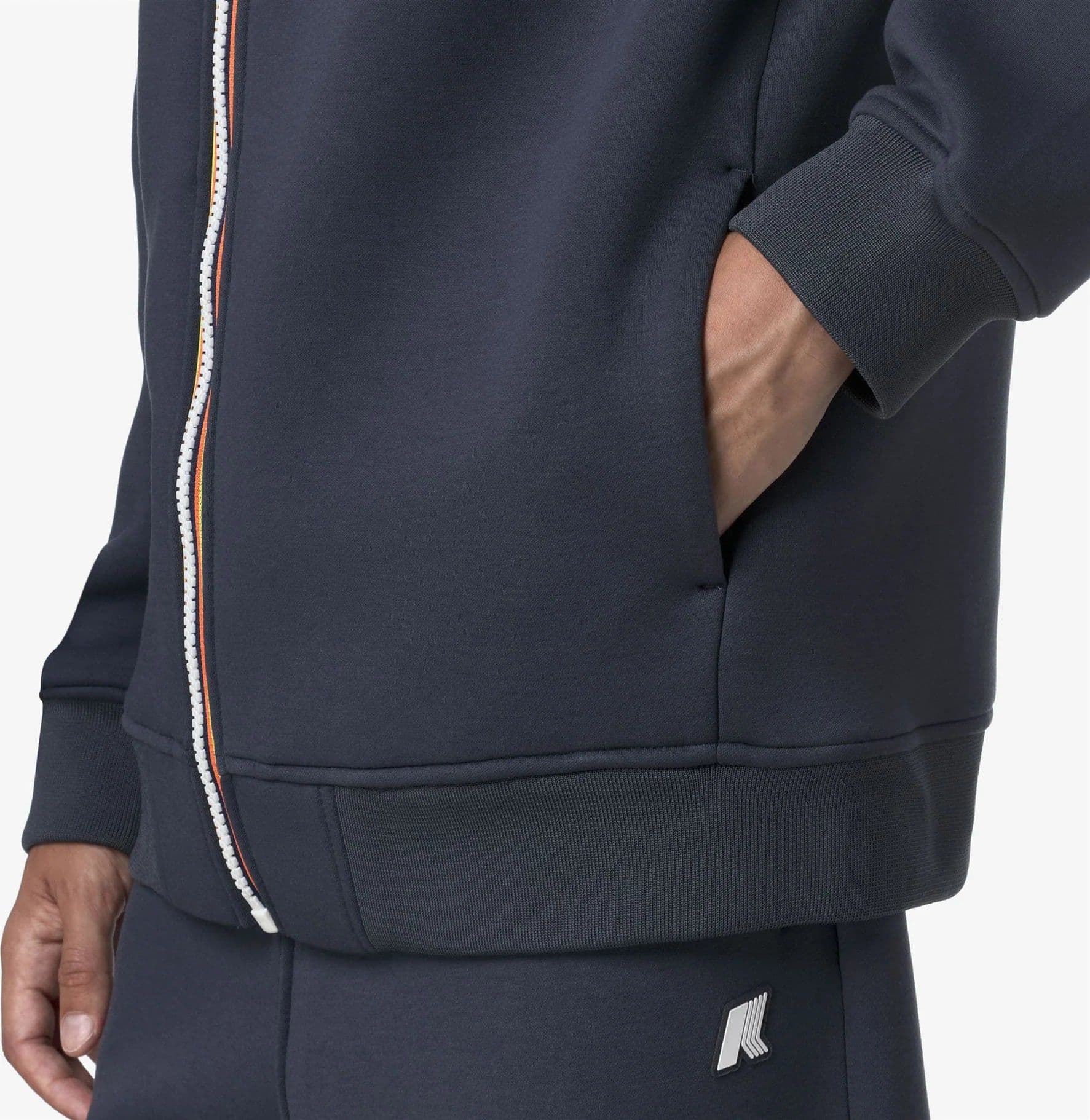 K-WAY Giacca felpa uomo in pile da uomo blu avio con cappuccio regolabile in Giacche Broadway Red - Barletta, commercioVirtuoso.it