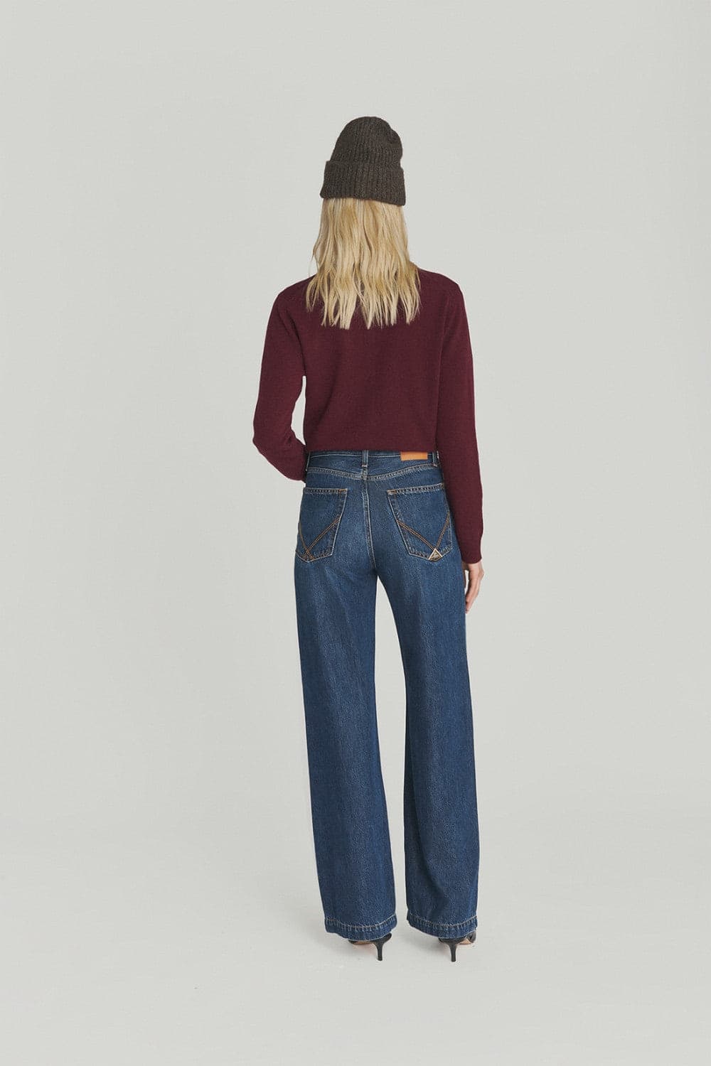 Roy Roger's Jeans donna Marta WOMAN Denim Lyocell Fresno RND091D7053029 C0999 in Jeans Broadway Red - Barletta, commercioVirtuoso.it