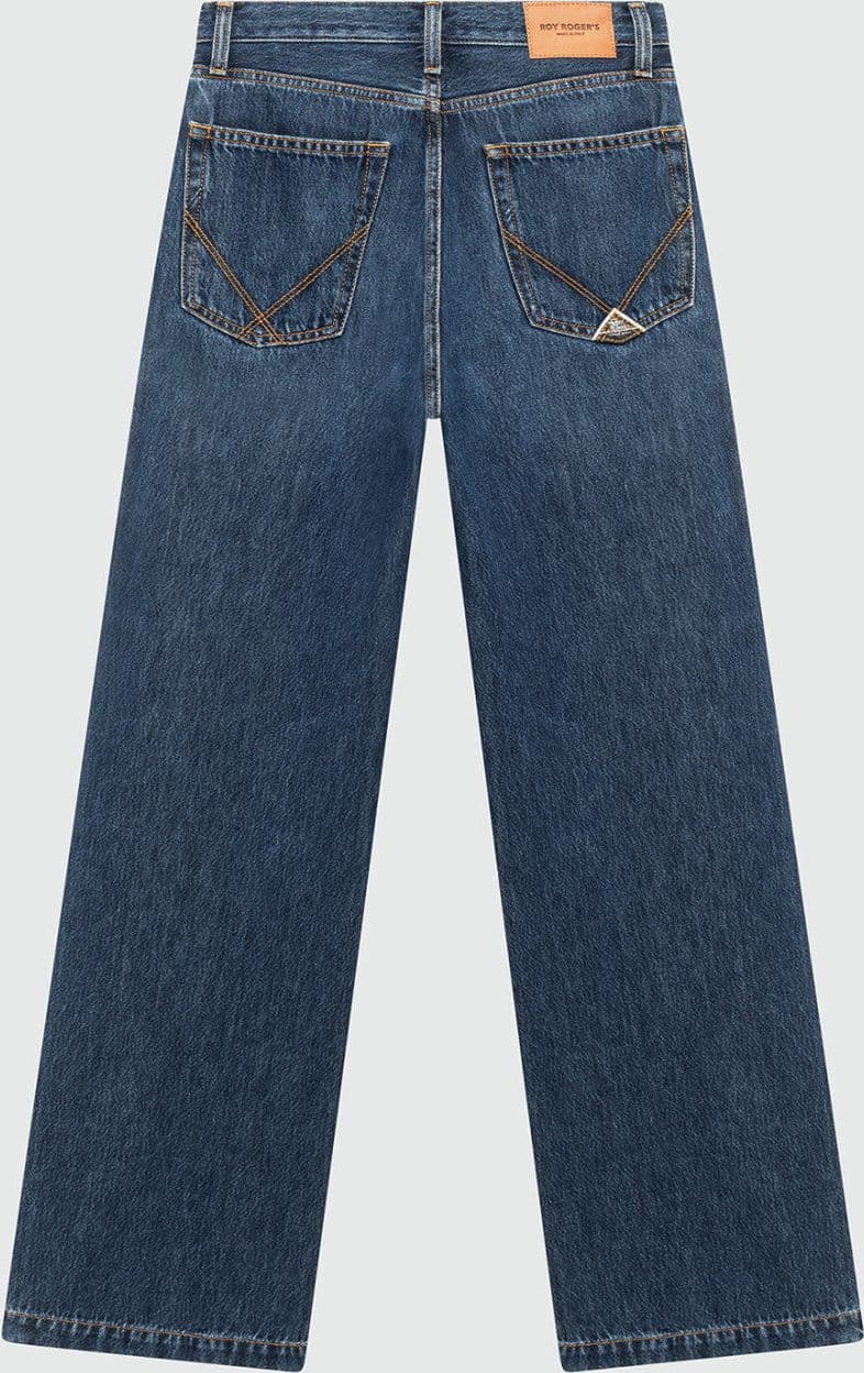 Roy Roger's Jeans donna Marta WOMAN Denim Lyocell Fresno RND091D7053029 C0999 in Jeans Broadway Red - Barletta, commercioVirtuoso.it