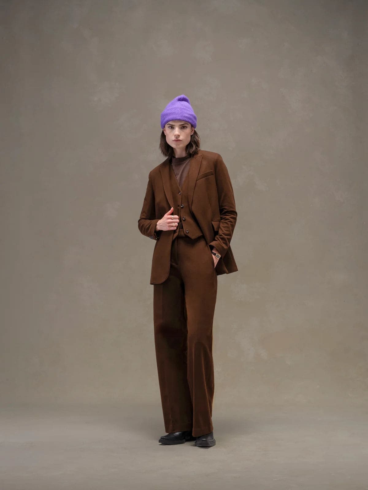 Circolo 1901 Giacca donna cashmere touch in Cardigan Broadway Red - Barletta, commercioVirtuoso.it