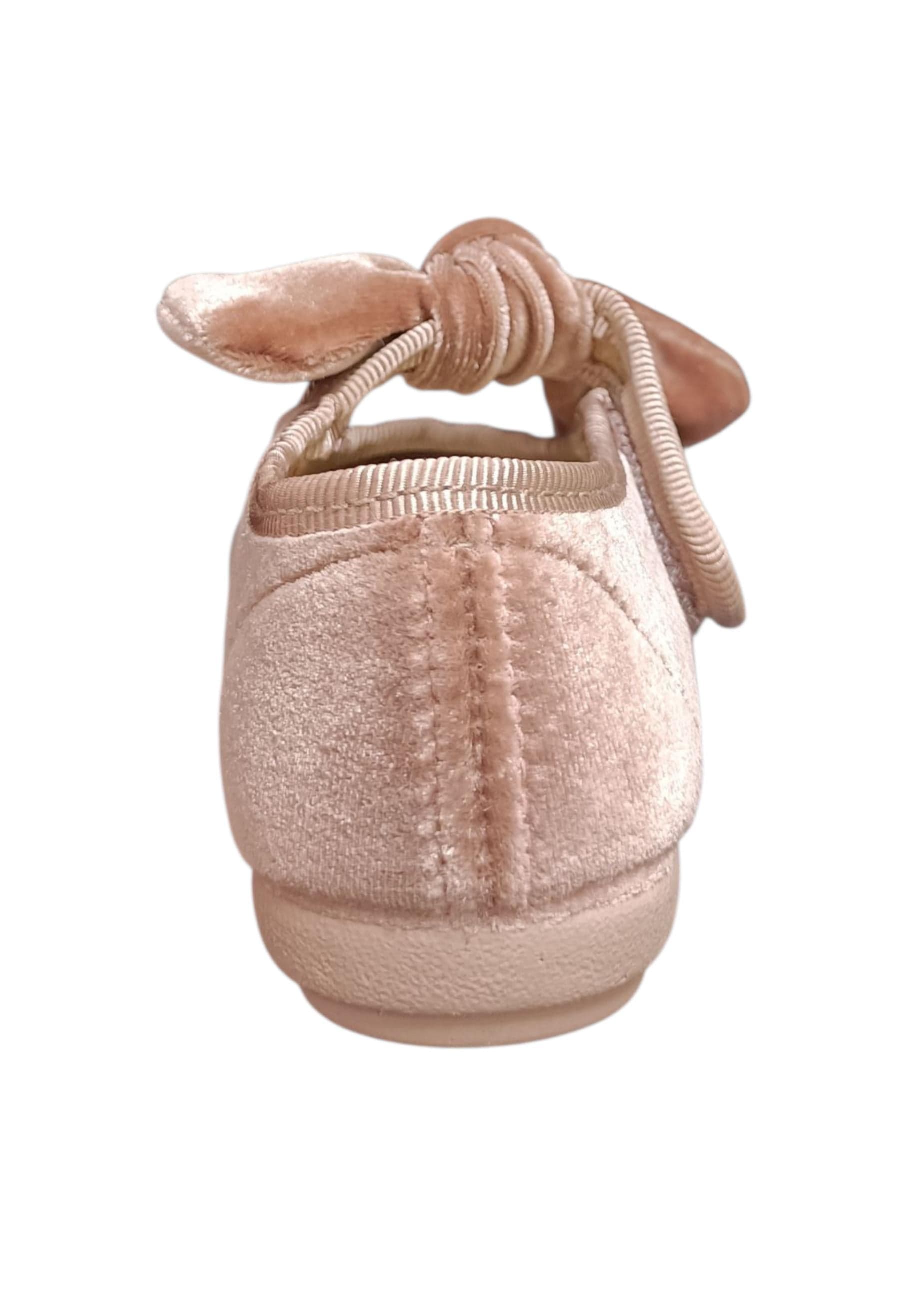 Ballerina bambina Vul-Ladi Candy rosa velluto velcro elegance style in Ballerine Scarpetteria Gica - Trani, commercioVirtuoso.it