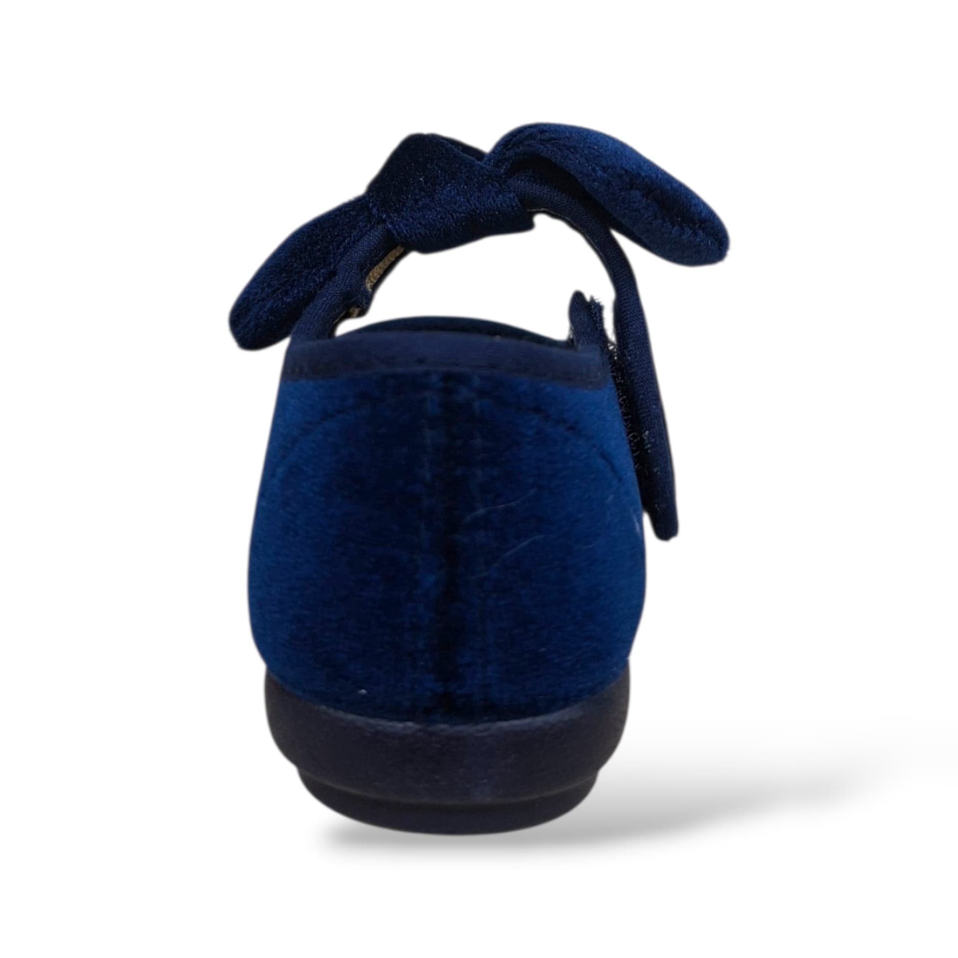 Ballerina bambina Vul-Ladi Candy blu velluto velcro elegance style in Ballerine Scarpetteria Gica - Trani, commercioVirtuoso.it