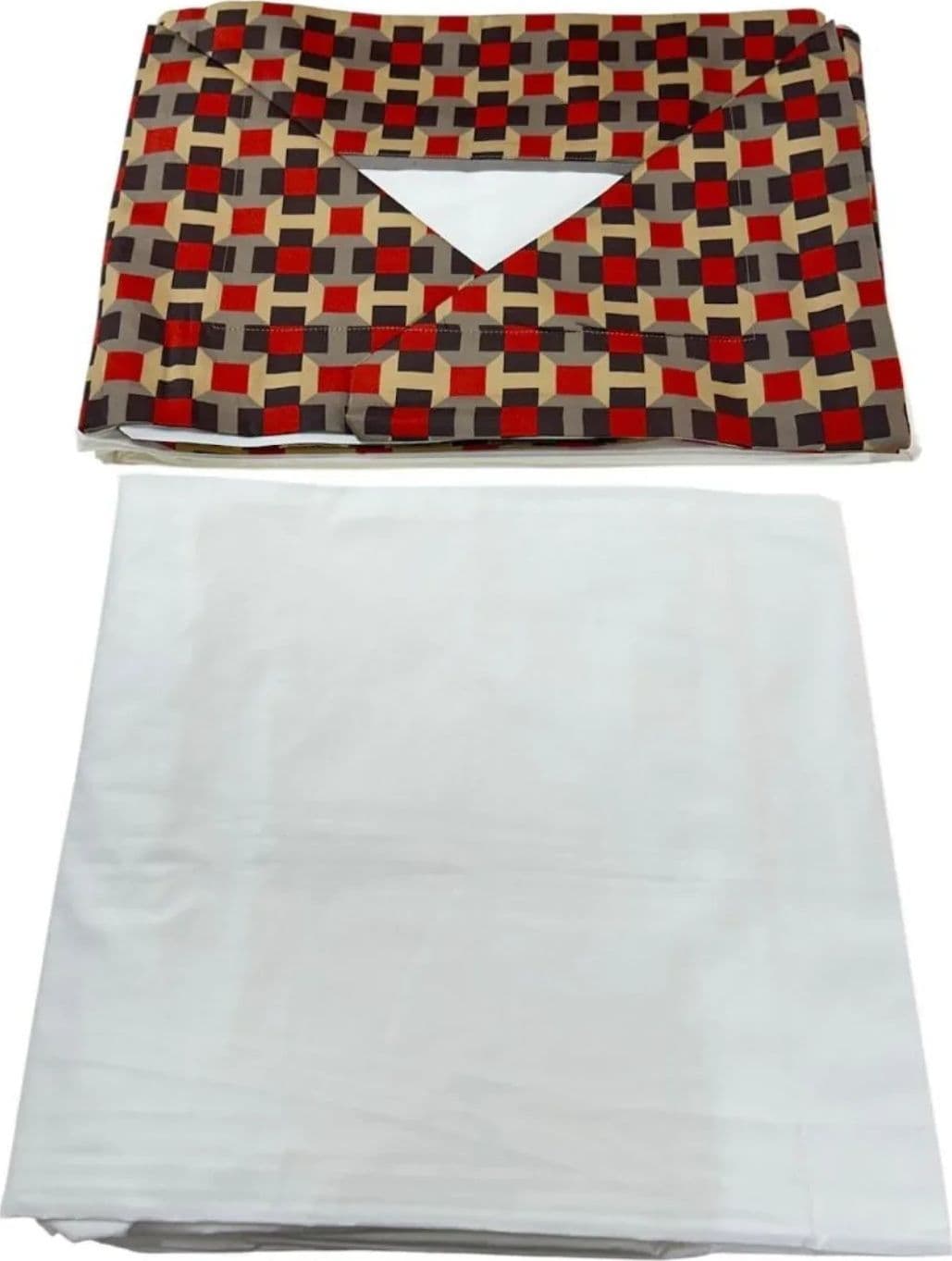 Completo Lenzuola Matrimoniale Alexander Tuscany Home Rombi – 100% Cotone - 3