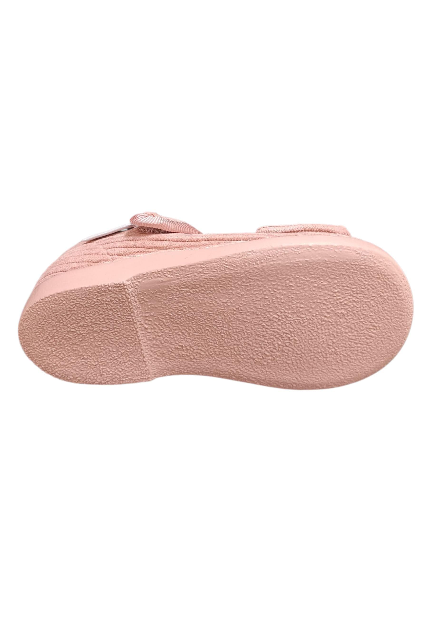Ballerina bambina Vul-Ladi Candy rosa velluto velcro elegance style in Ballerine Scarpetteria Gica - Trani, commercioVirtuoso.it