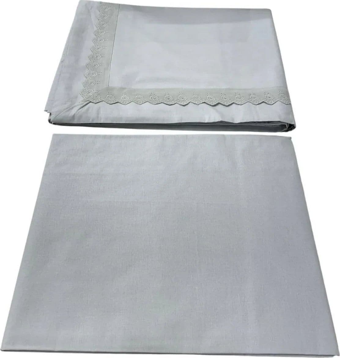 Completo Lenzuola Matrimoniale Alexander Tuscany Home Pizzetto – 100% Cotone - 3