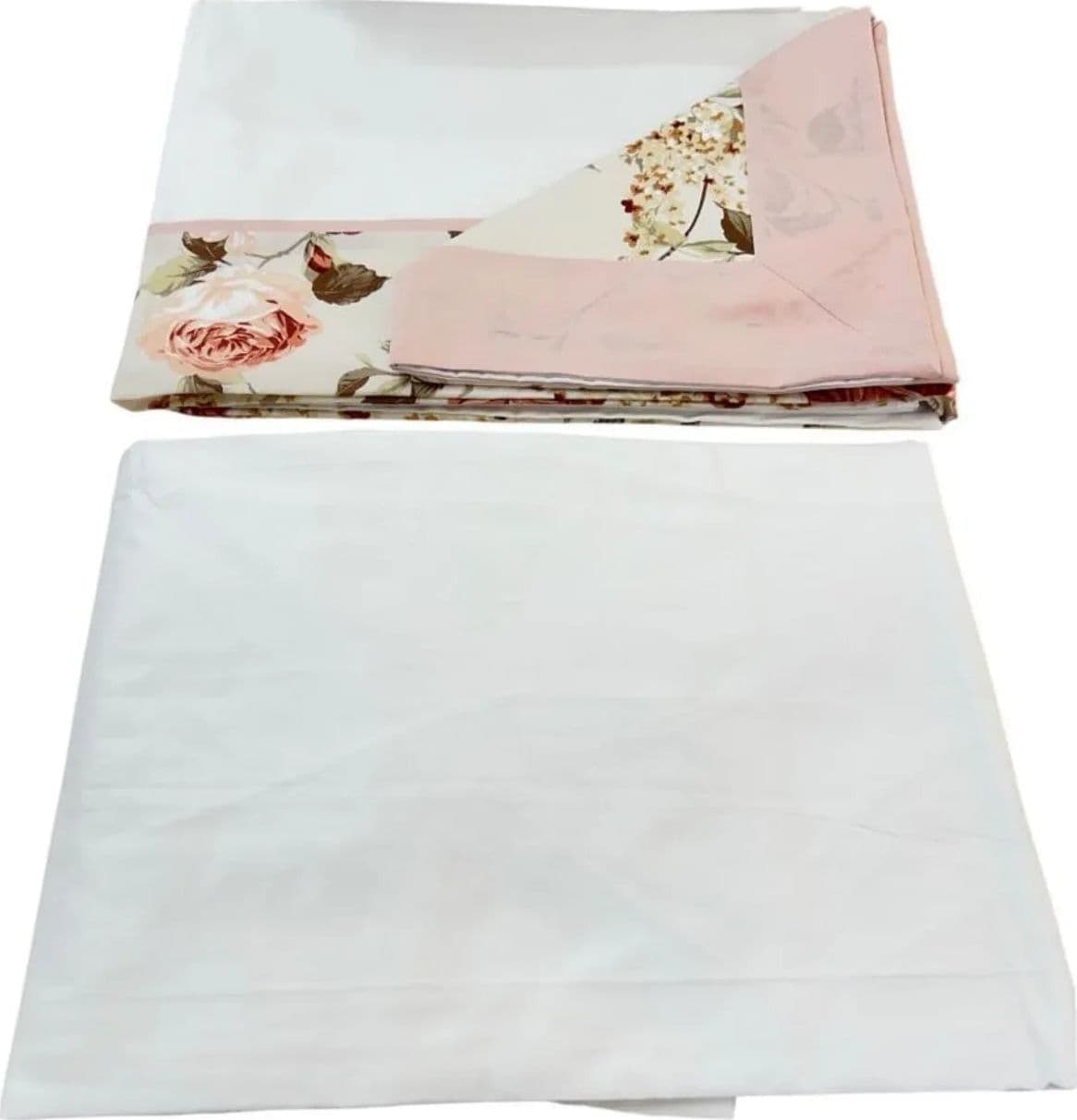 Completo Lenzuola Matrimoniale Alexander Tuscany Home Rose – 100% Cotone - 3