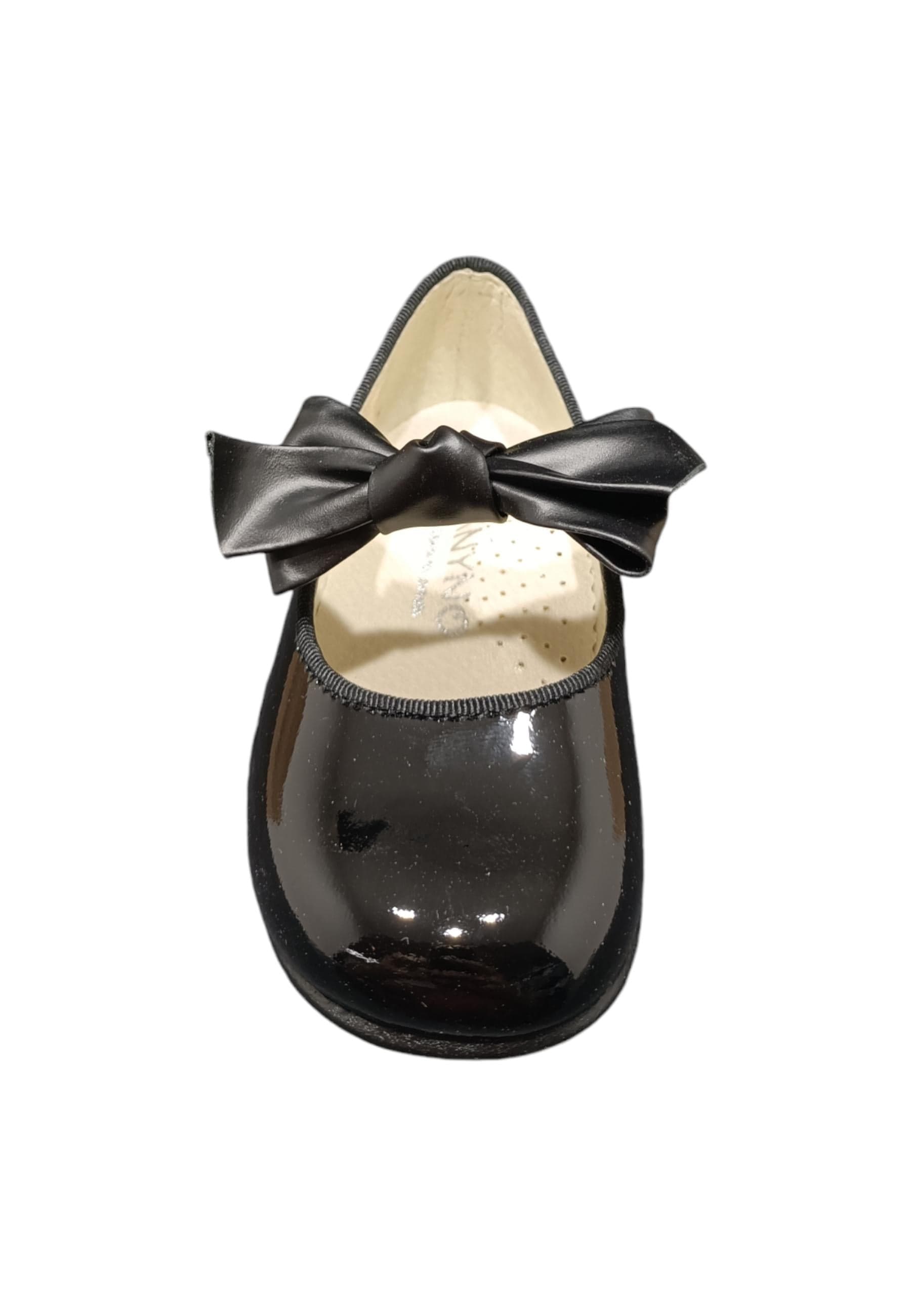 Ballerina bambino Panyno B2601 nero vernice fibbia fiocco estraibile elegance in Ballerine Scarpetteria Gica - Trani, commercioVirtuoso.it