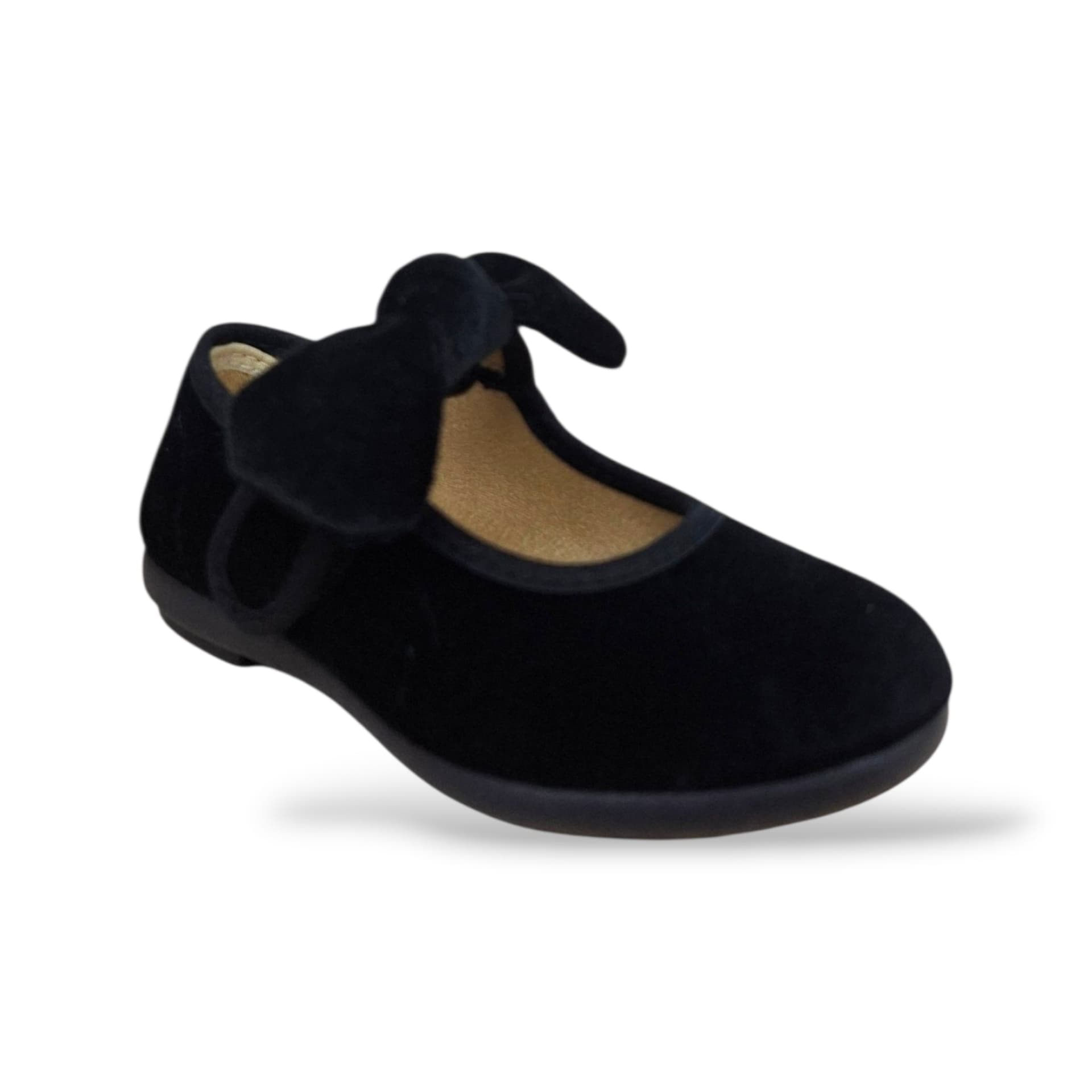 Ballerina bambina Vul-Ladi Candy nero velluto velcro elegance style in Ballerine Scarpetteria Gica - Trani, commercioVirtuoso.it