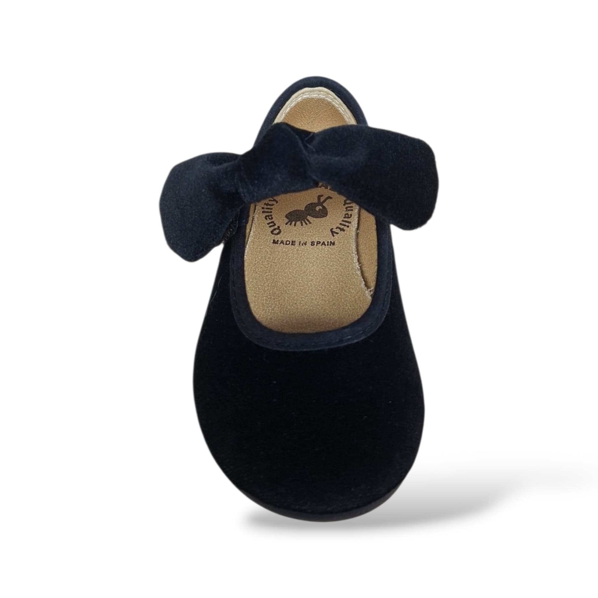 Ballerina bambina Vul-Ladi Candy nero velluto velcro elegance style in Ballerine Scarpetteria Gica - Trani, commercioVirtuoso.it