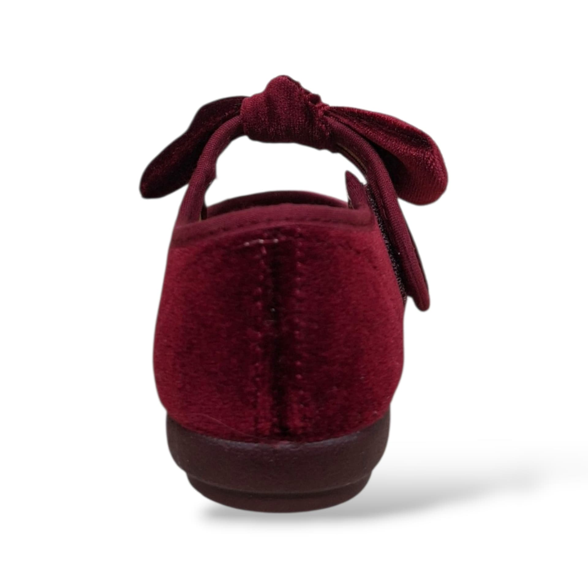 Ballerina bambina Vul-Ladi Candy bordeaux velluto velcro elegance style in Ballerine Scarpetteria Gica - Trani, commercioVirtuoso.it