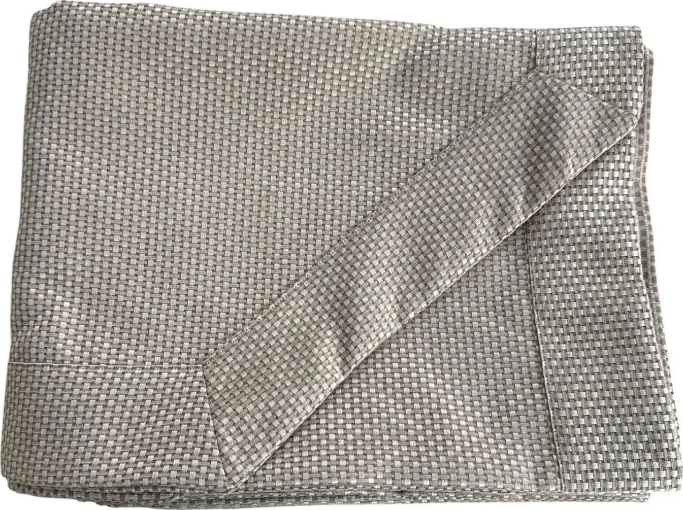 Copriletto Matrimoniale Alexander Tuscany Home Intreccio – Jacquard 260x260 cm in Trapunte The King Luxury - San Marcellino, commercioVirtuoso.it