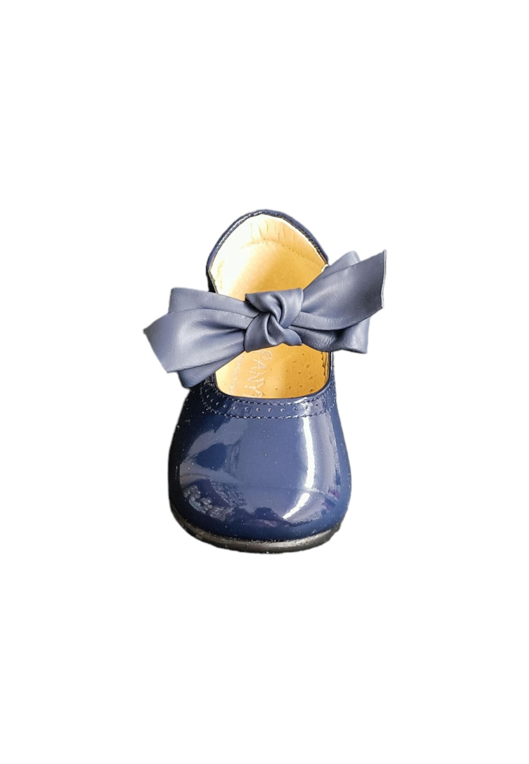 Ballerina primi passi Panyno B1528 blu vernice fibbia fiocco estraibile in Ballerine Scarpetteria Gica - Trani, commercioVirtuoso.it