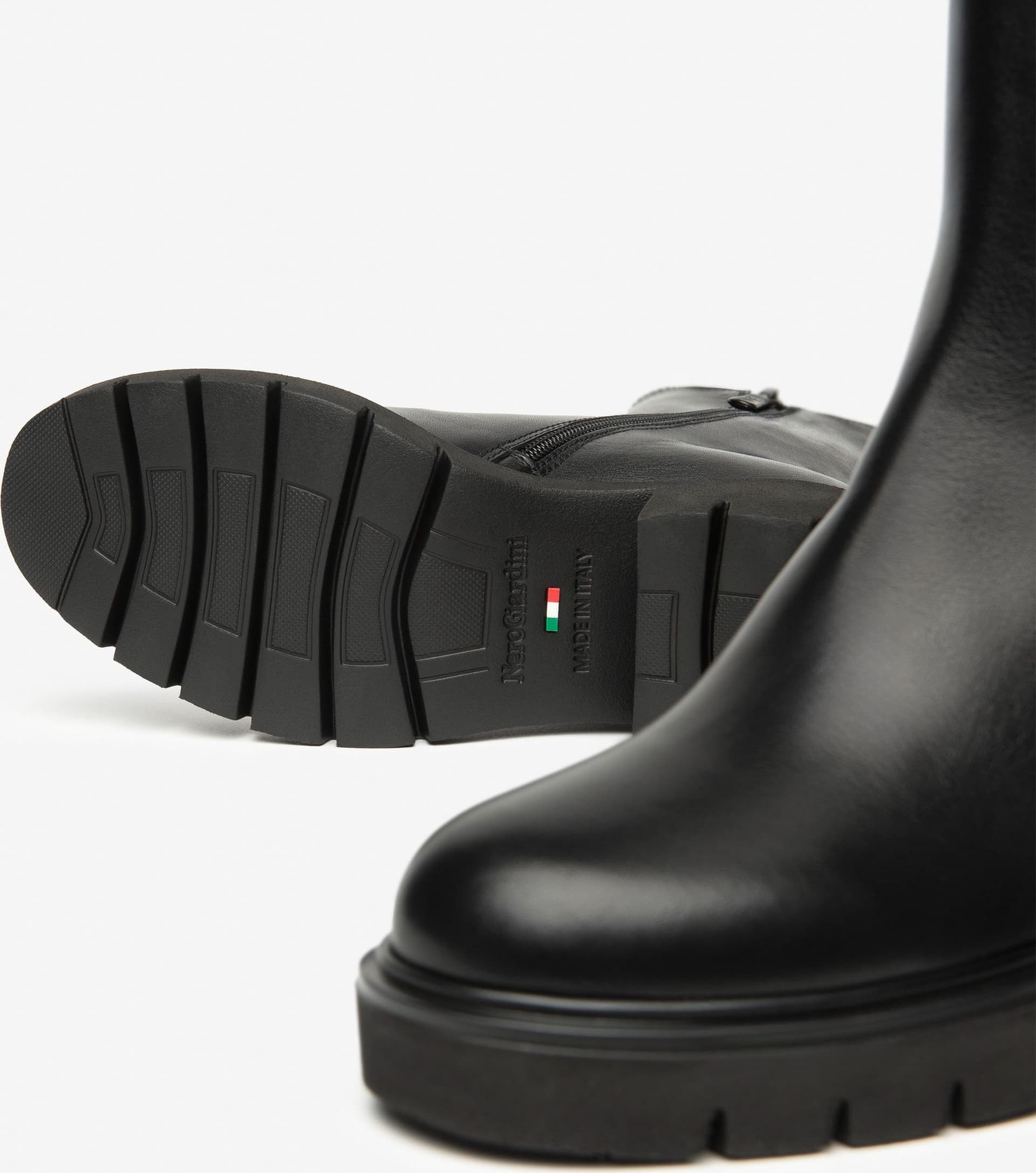 Nero Giardini stivaletti Chelsea donna in pelle nero I514814D100 - 4
