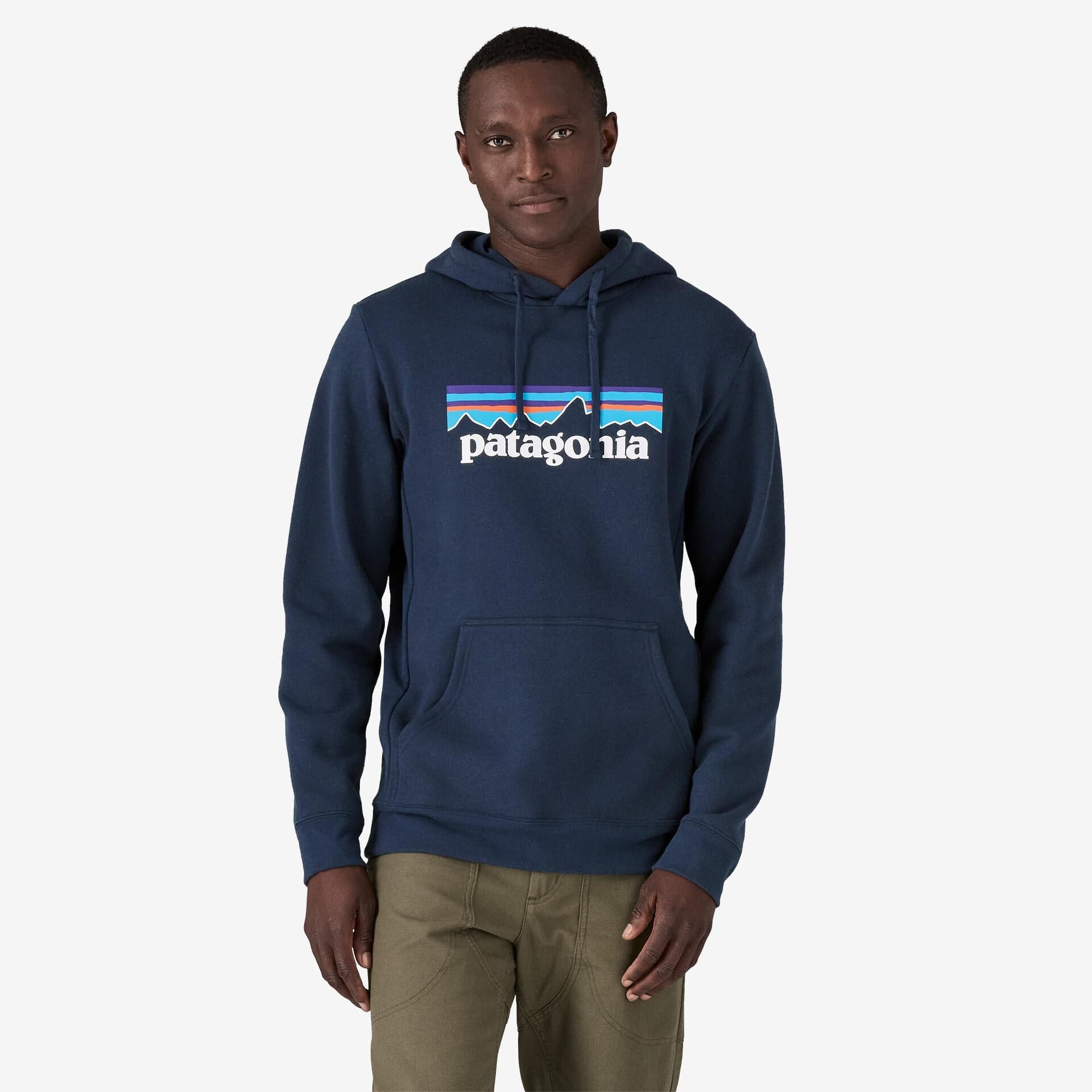 Felpa Patagonia Logo Uprisal hoodie new navy in Felpe con cappuccio Glad Store - Genova, commercioVirtuoso.it