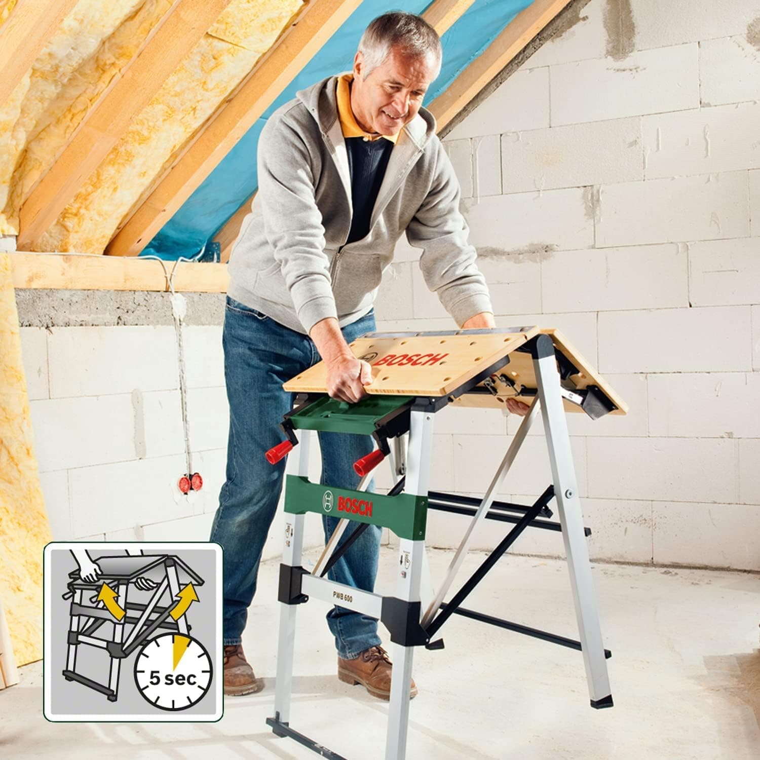 Bosch Banco Da Lavoro Home And Garden PWB 600 BOSCH-1146406 - 2
