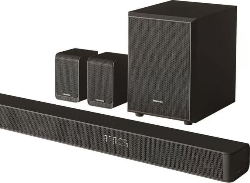 Hisense AX5100G 5.1ch 340W Bluetooth 5.0 Soundbar - 2
