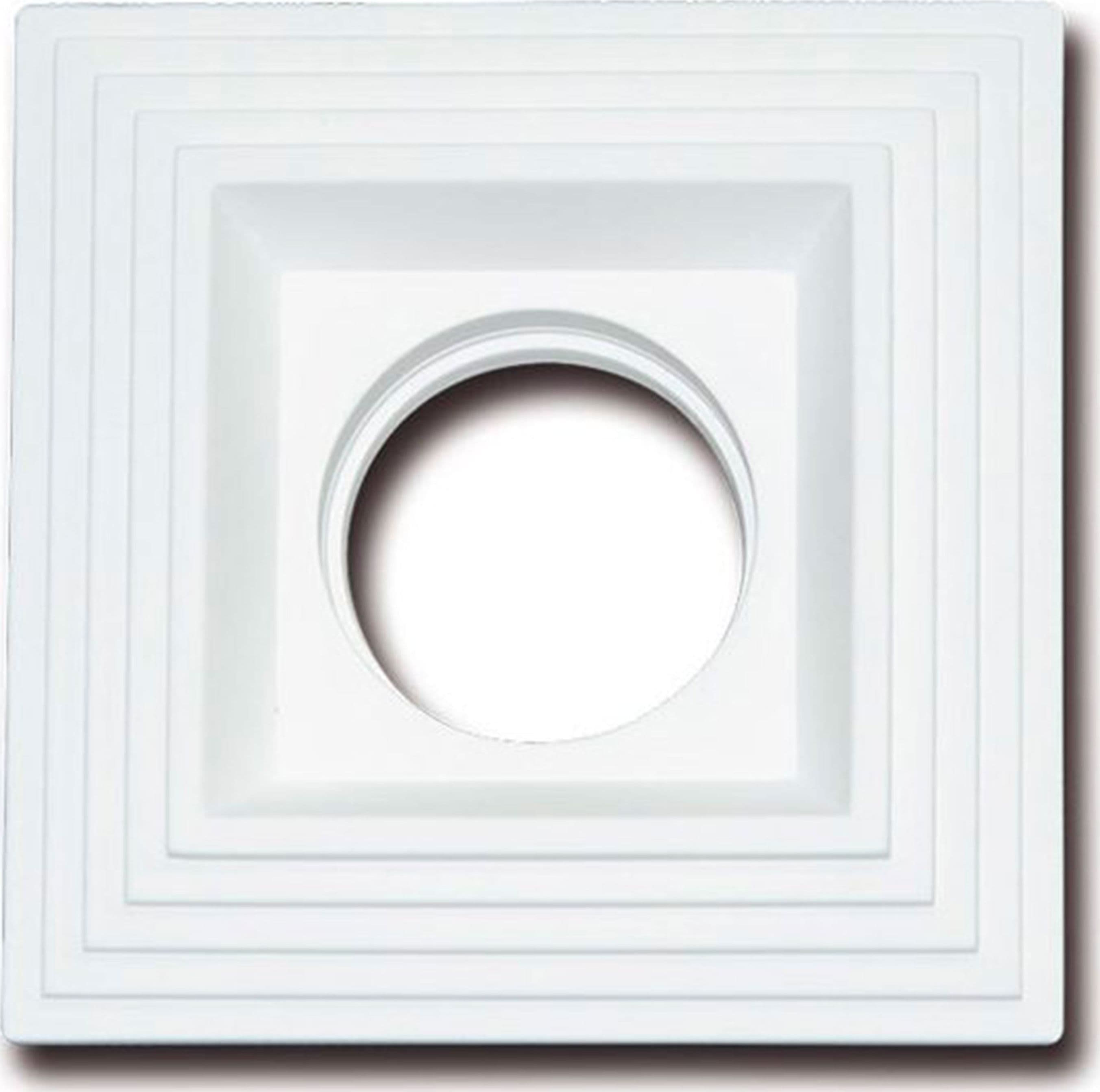 *STOCK* n.10 Portafaretto In Gesso Ceramico spirale  120x120mm  35W GU10 IP20 in Luci da incasso Eternal Parquet - Ariano Irpino, commercioVirtuoso.it