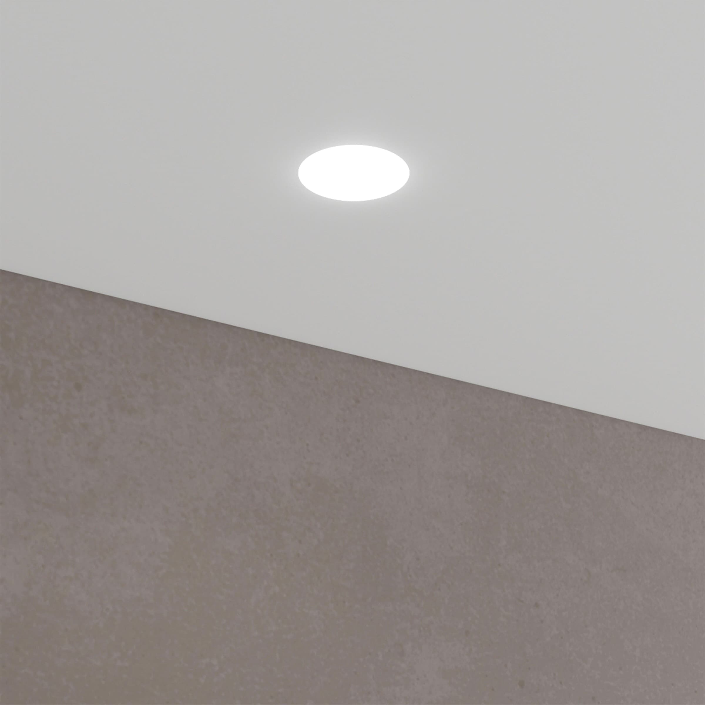 *STOCK* Portafaretto In Gesso Ceramico ad incasso Orientabile Diametro 230mm 70W CDM-A PARD0 IP20 - 3