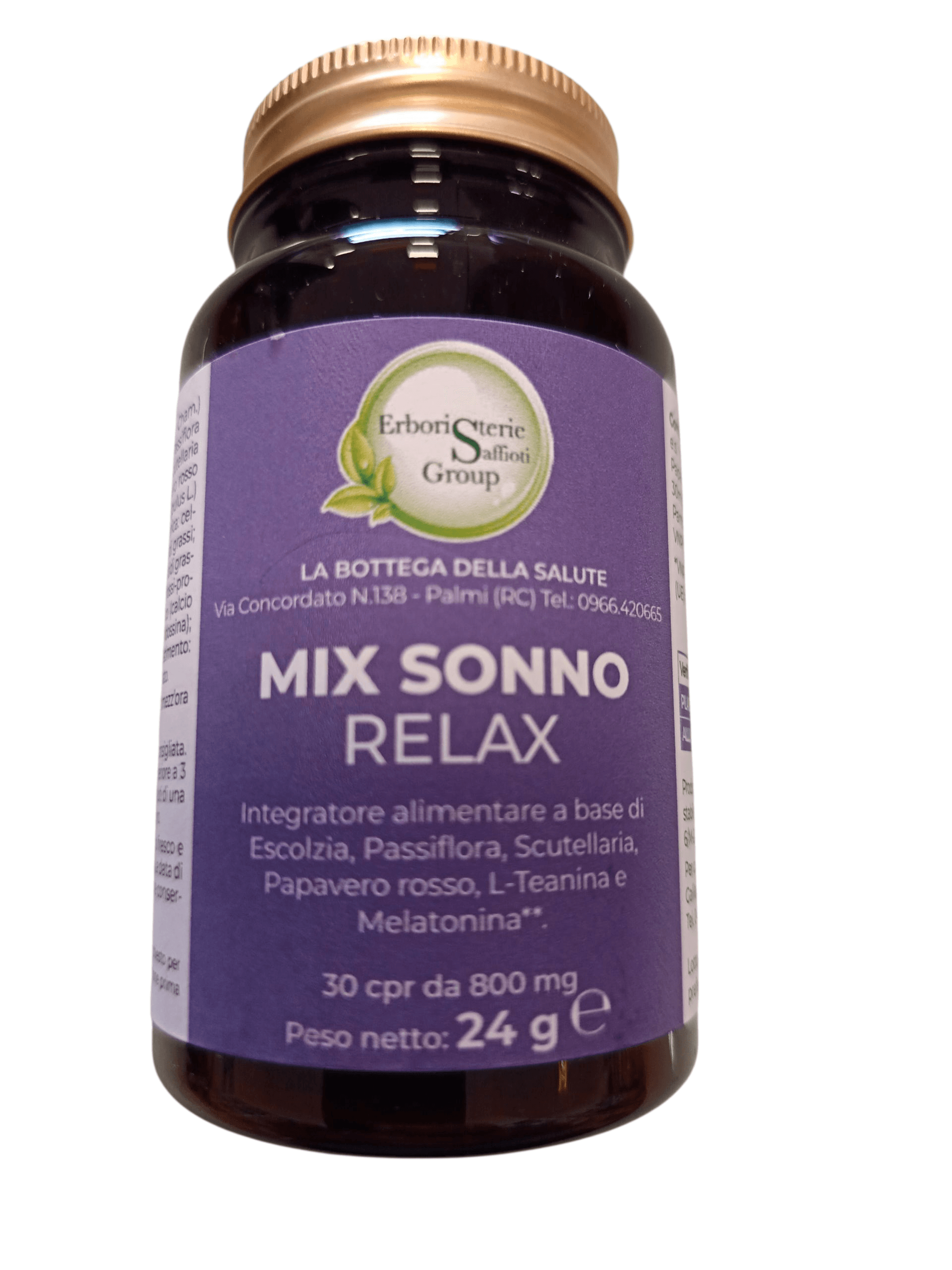 Sinergy Mix Sonno Relax 30 cpr - 2