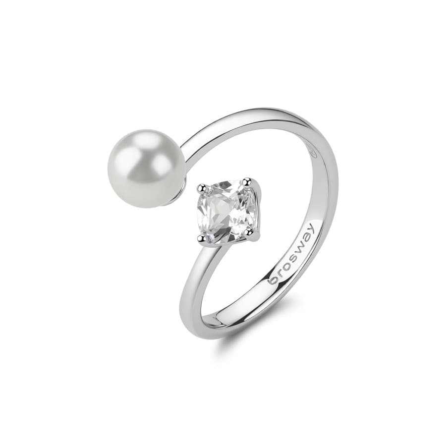 Anello Brosway Fancy - Infinite White FIW147C - 2