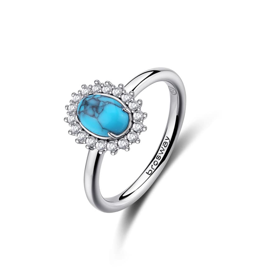 Anello Brosway Fancy - Cloud Light Blue FCL123D - 2