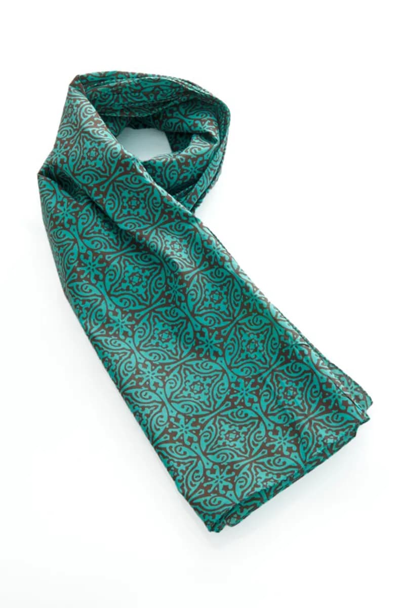 LECLAF | Foulard stampa damascata - 2