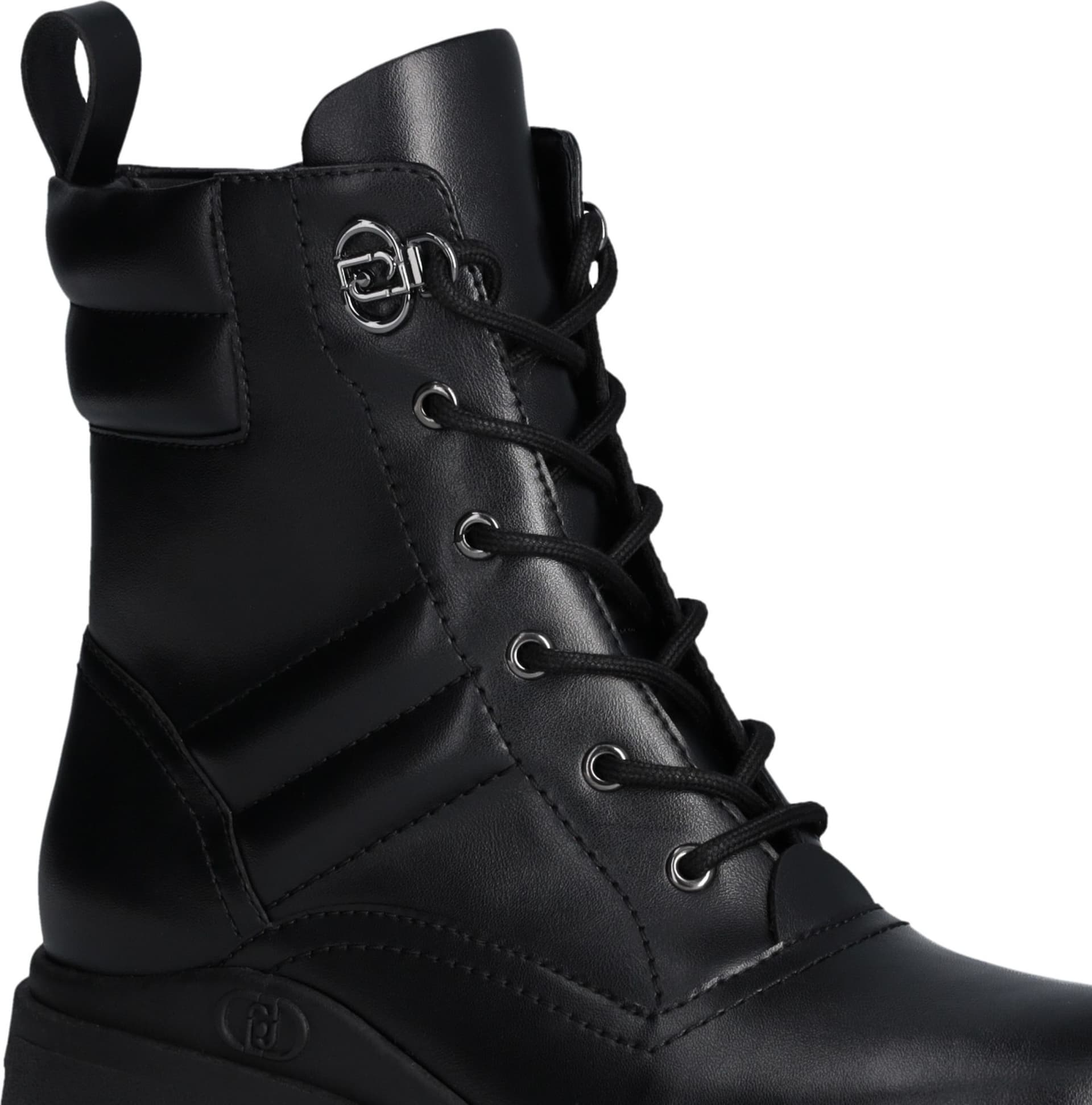 Liu Jo anfibi in pelle nero SF5095EX - 5