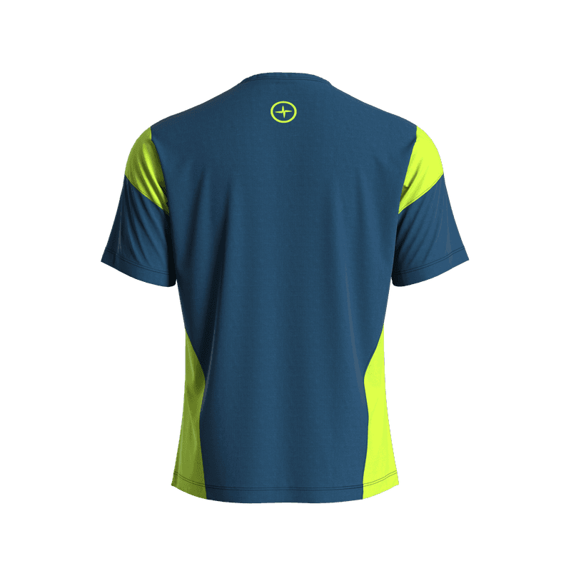 Great Escapes Arco man t-shirt gibraltar sea / lime green - 2