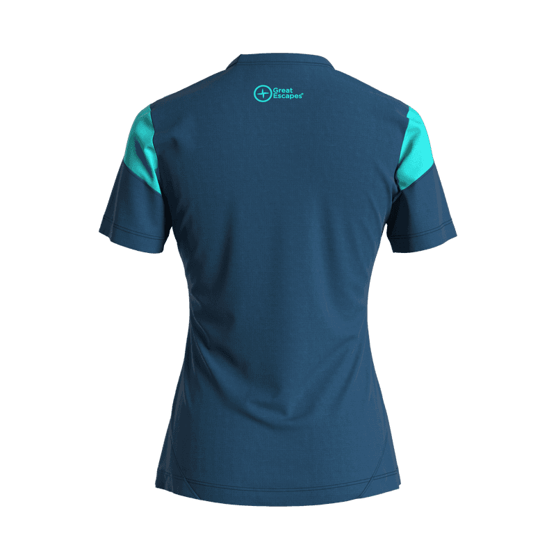 Great Escapes Arco lady t-shirt gibraltar sea/ceramic - 2