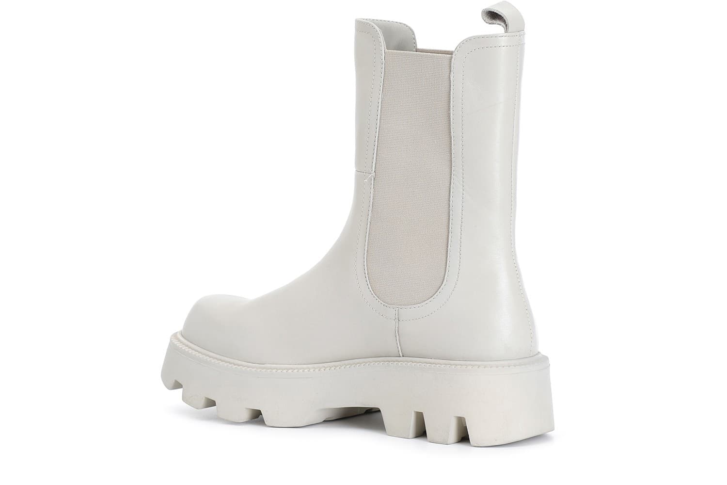 TRONCHETTO IN PELLE CON ELASTICO - 5