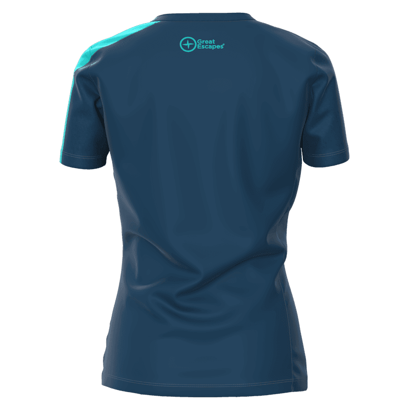 Great Escapes Tremiti evo lady t-shirt B gibraltar gibraltar sea/ceramic - 2