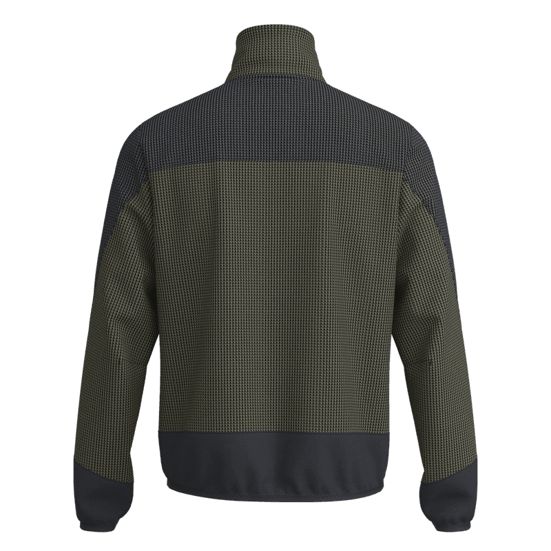 Great Escapes Federic man fleece jacket full zip forest night/black - 2