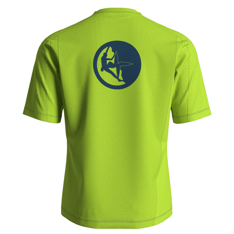 Great Escapes Dru man t-shirt lime green - 2