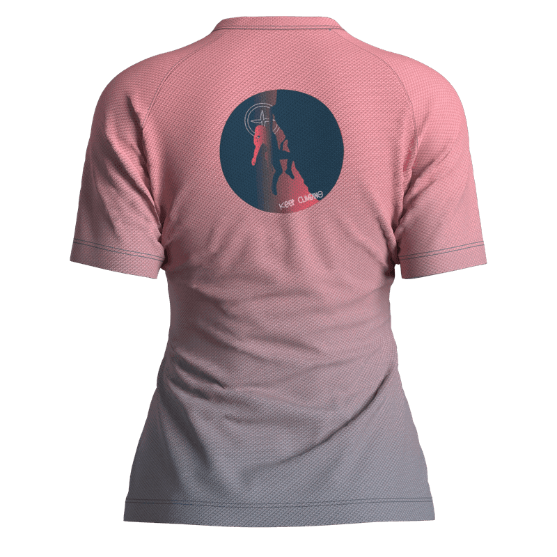 Great Escapes Dru lady t-shirt calypso coral shadded - 2