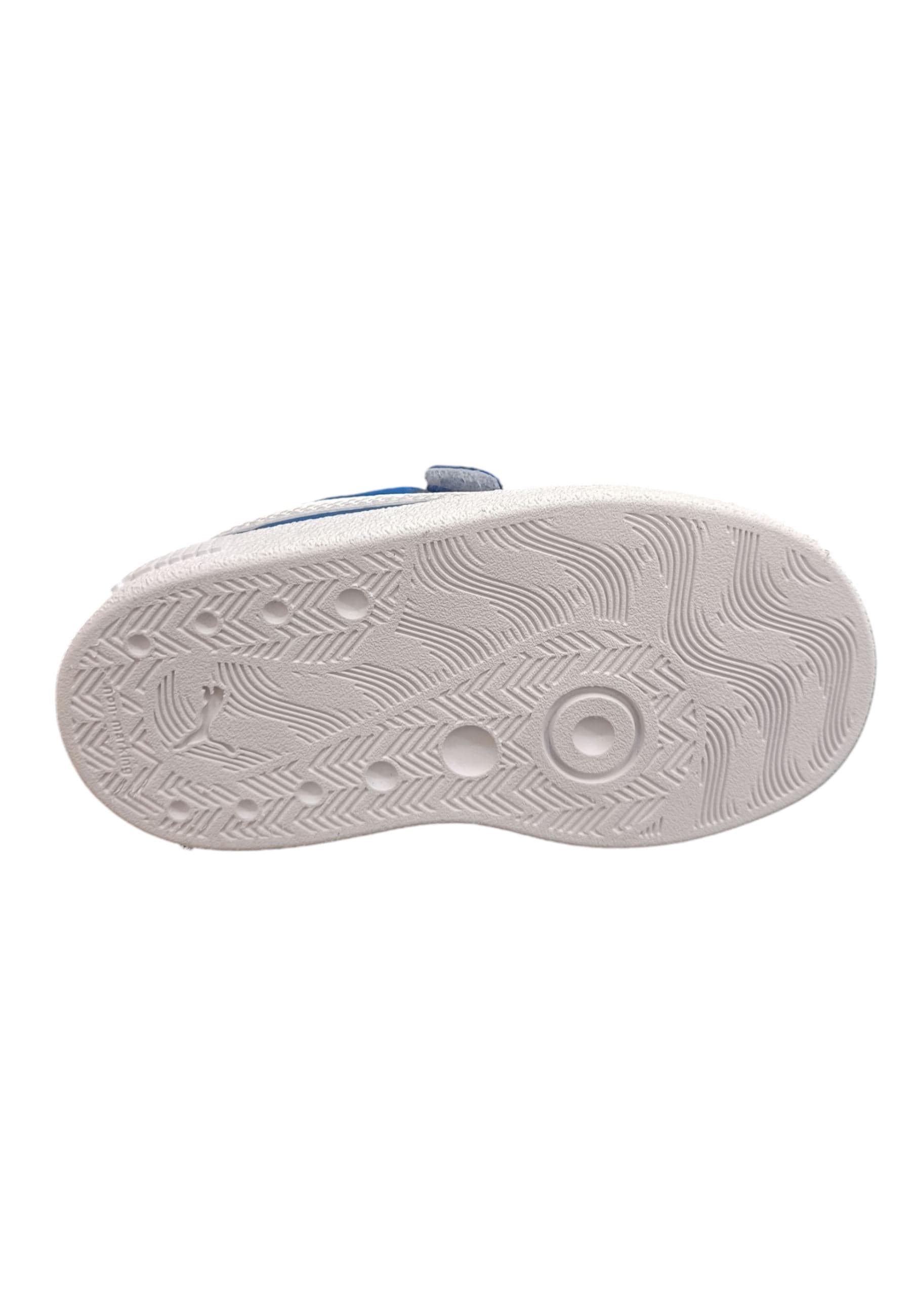 Scarpe sneakers Bambini e ragazzi PUMA CLUB  azzurro-bianco velcro - 5