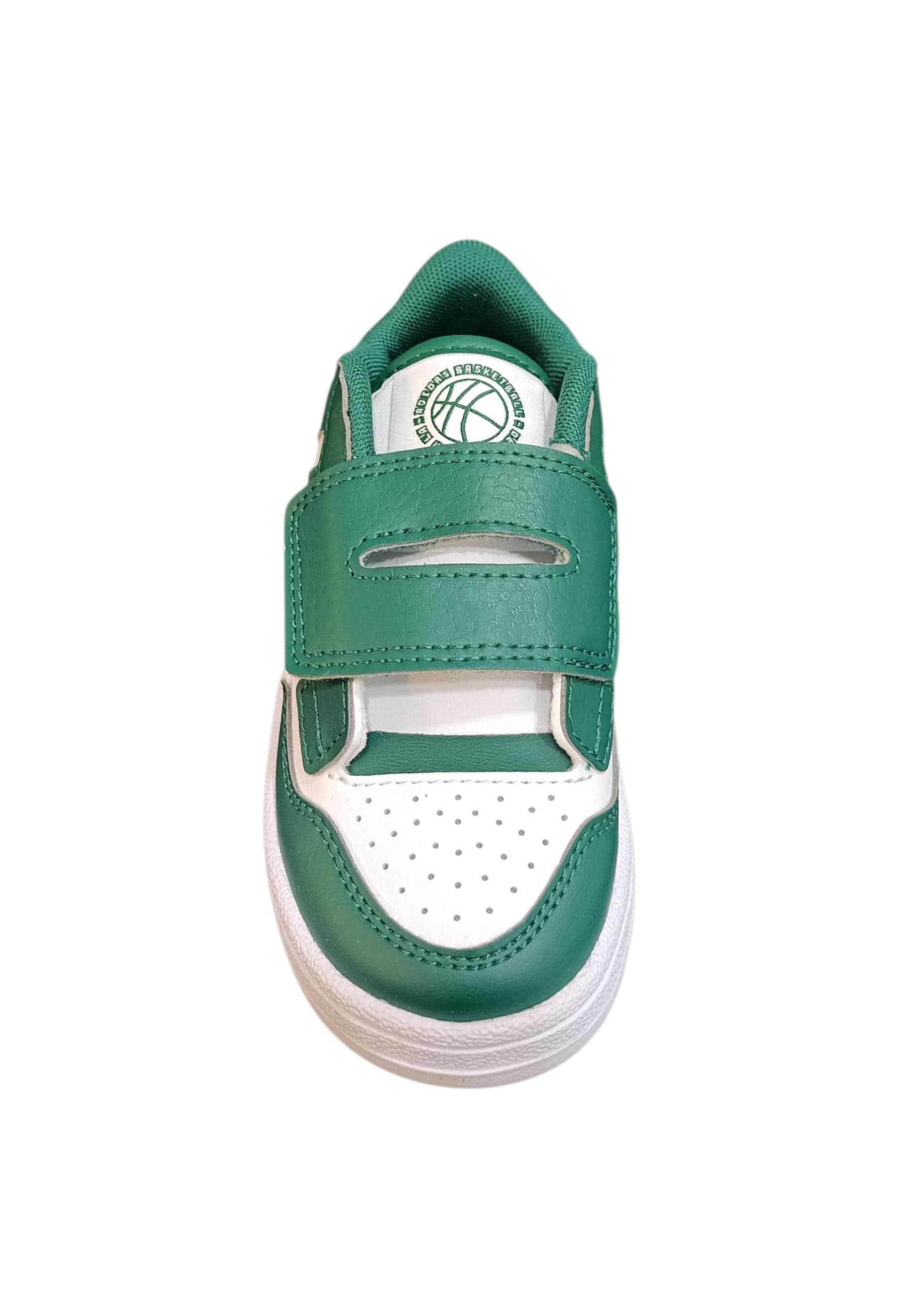 sarpe sneakers Bambini e ragazzi adidas rapid court bianco-verde velcro in Sneaker casual Scarpetteria Gica - Trani, commercioVirtuoso.it