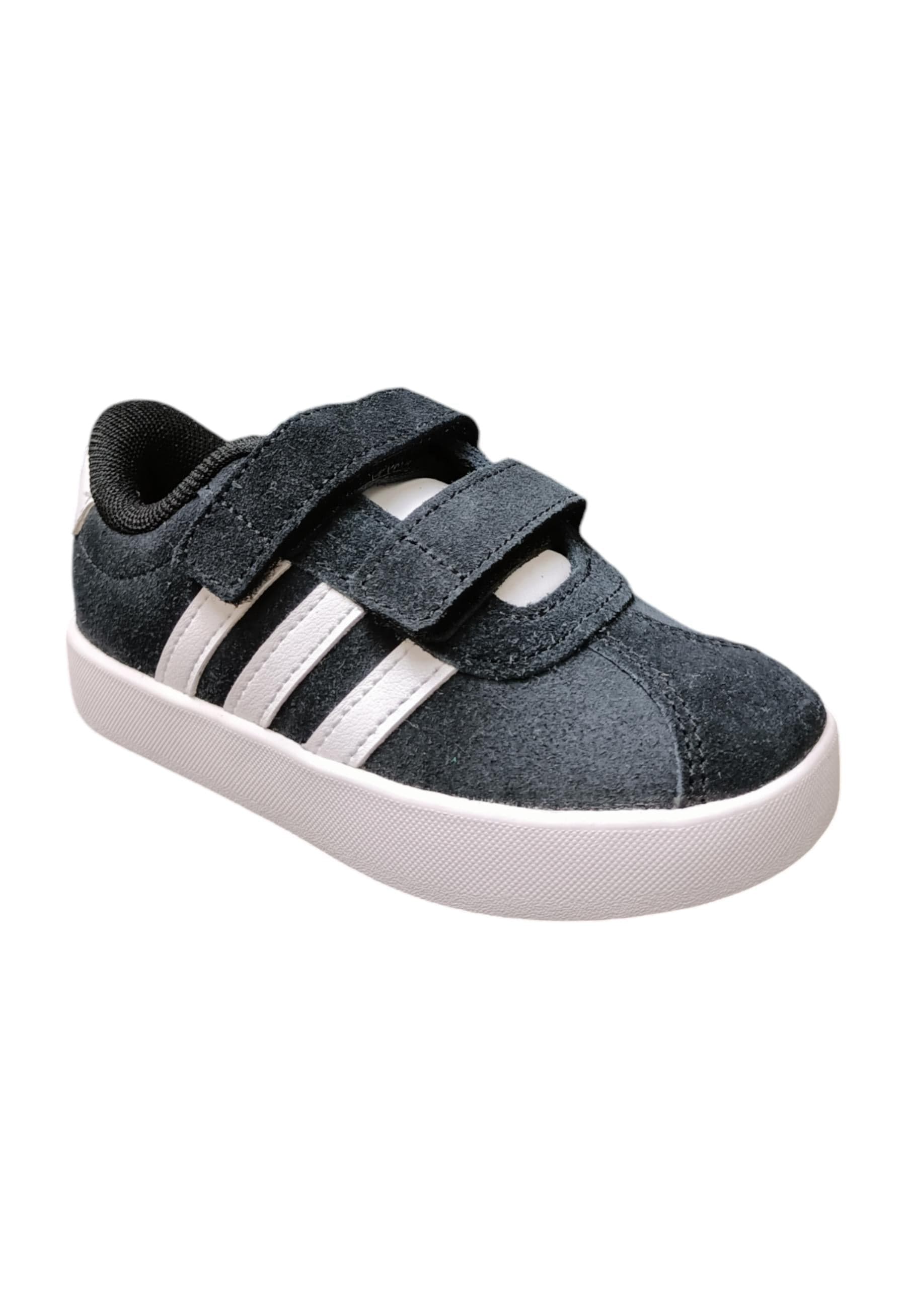 sarpe sneakers Bambini e ragazzi adidas GRAND COURT  nero-bianco velcro in Sneaker casual Scarpetteria Gica - Trani, commercioVirtuoso.it