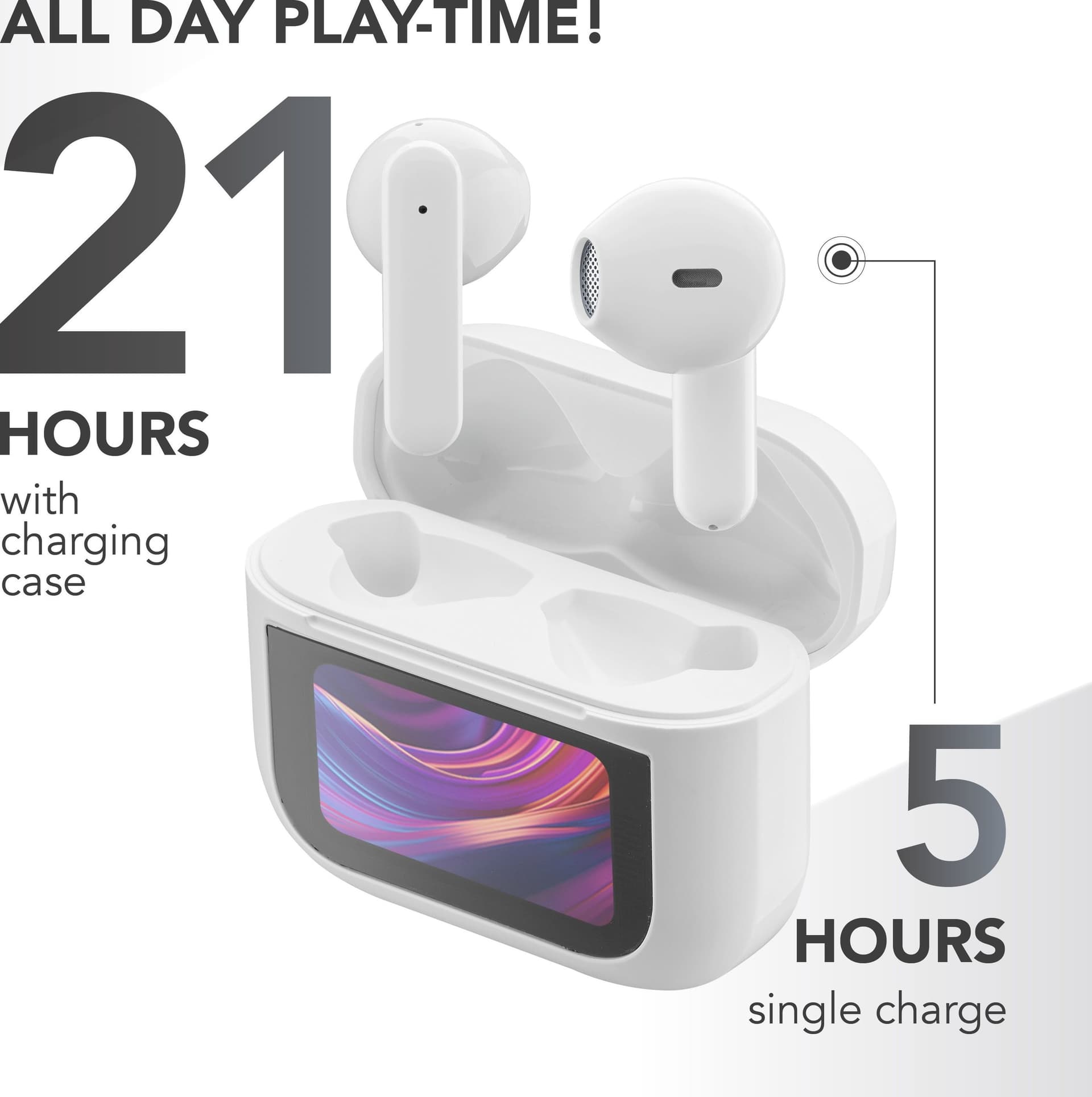 auricolare bluetooth con display lcd - 4