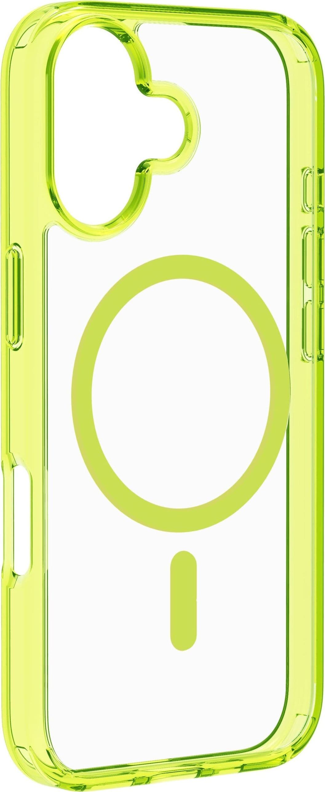 cover iphone 17 lime - trasparente magsafe - 2