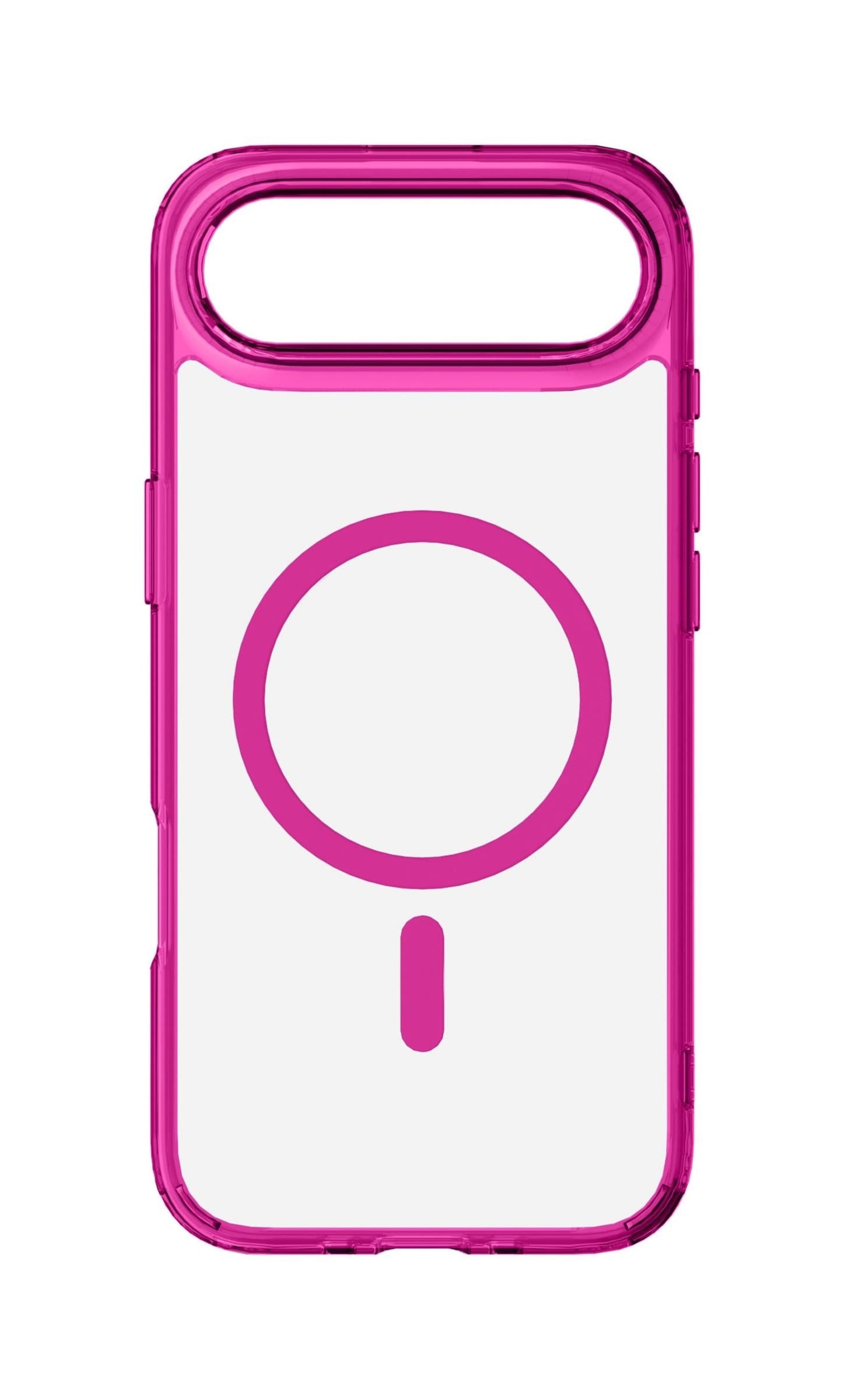 cover iphone 17 AIR rosa -trasparente magsafe - 4