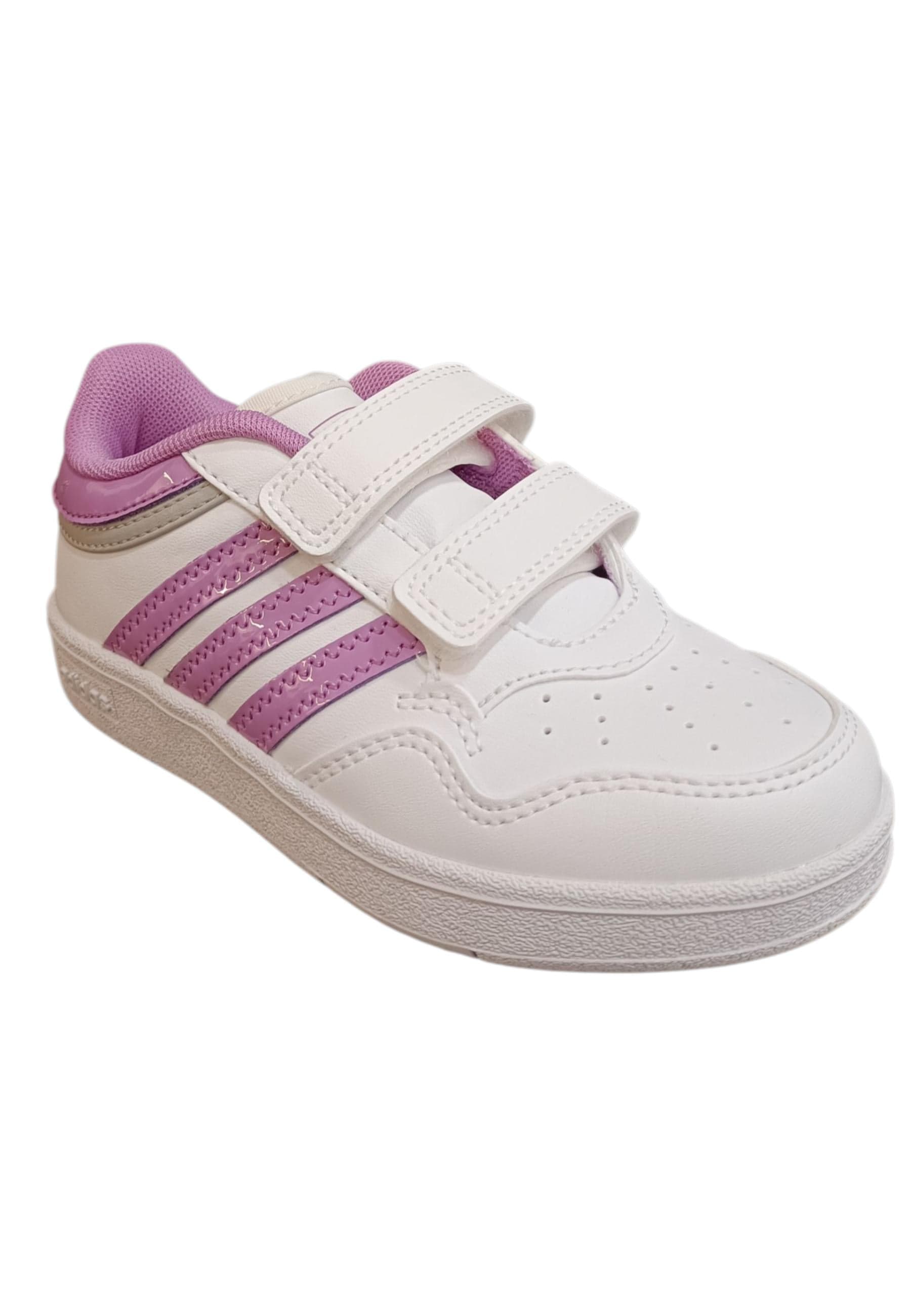 Sneakers Bambini Adidas Hoops Bianche con Velcro - Scarpe Ginnastica Comode in Sneaker casual Scarpetteria Gica - Trani, commercioVirtuoso.it