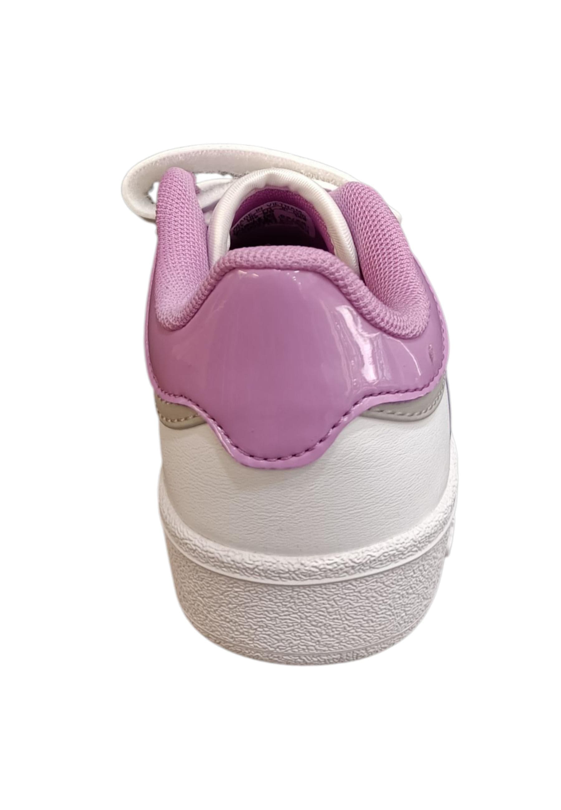 Sneakers Bambini Adidas Hoops Bianche con Velcro - Scarpe Ginnastica Comode in Sneaker casual Scarpetteria Gica - Trani, commercioVirtuoso.it