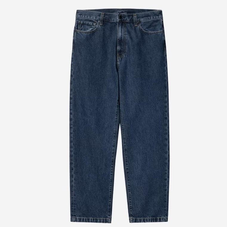 Pantalone Carhartt Aaron Blue Stone bleached in Pantaloni Glad Store - Genova, commercioVirtuoso.it