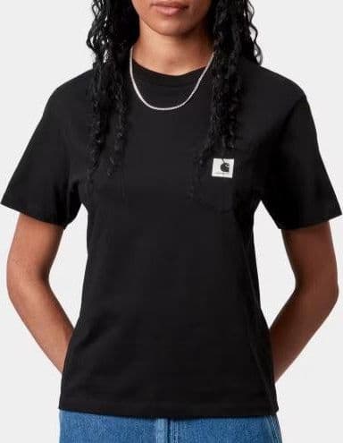 T shirt Carhartt W Pocket ss Blk - 4
