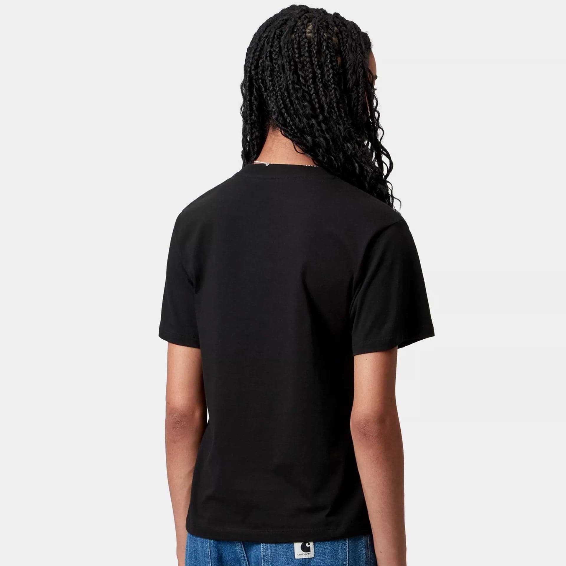 T shirt Carhartt W Pocket ss Blk - 5