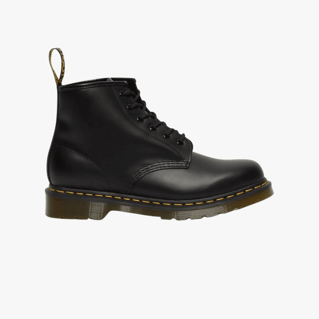 Stivali Dr Martens 101 Smooth black yellow stitch - 7