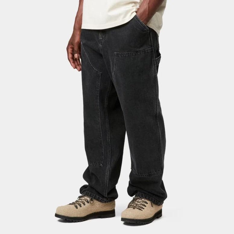 Pantalone Carhartt Double Knee Blk stone Wshd in Abbigliamento tecnico e protettivo Glad Store - Genova, commercioVirtuoso.it