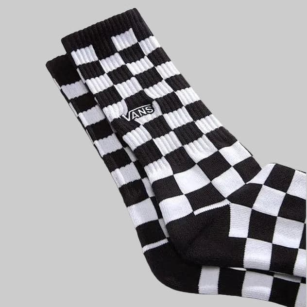 CALZINI VANS CHECKBOARD CREW BLK WHT VA3H3OUHU in Calze Glad Store - Genova, commercioVirtuoso.it